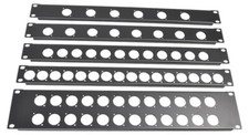 Patch Panel Fits D Type XLR- Jack Connectors- Select For 6,8,12,16 or 24 Sockets