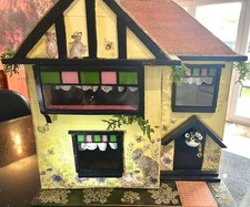 1940 handmade dolls house - handmade,