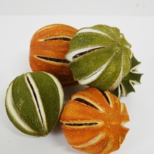 DRIED WHOLE ORANGE & LIMES CHRISTMAS DOOR WREATHS - SHIPPED QUICK - PRICE DROP