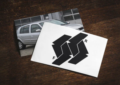 Car emblem vinyl wrap kit - emblem,