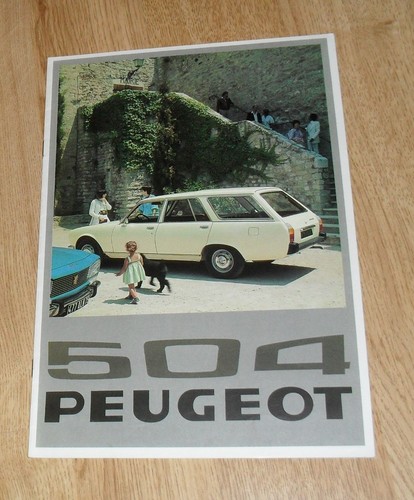 Peugeot 504 estate - peugeot,