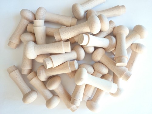 Wooden shaker pegs 52mm - shaker,