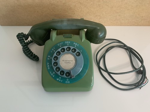 Vintage rotary dial telephone - rotary,