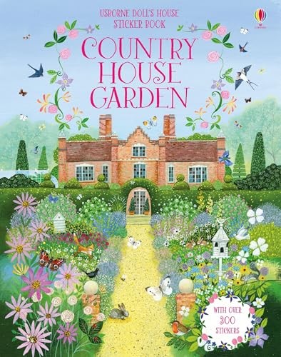 Country house gardens - house,
