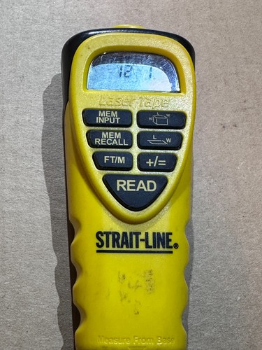 Strait line laser tape - tape,