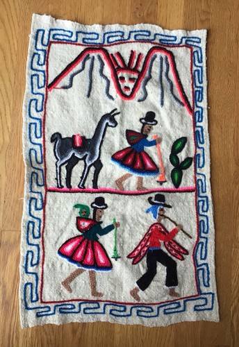Peruvian andean embroidered - andean,