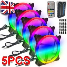 5pcs desktop rgb - desktop, fans