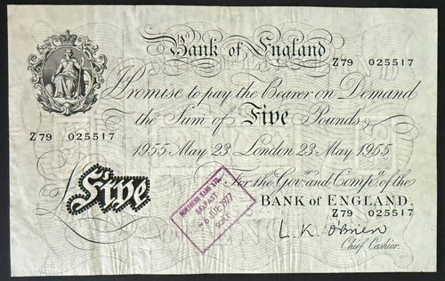 Bank england white - **gb**bank, of