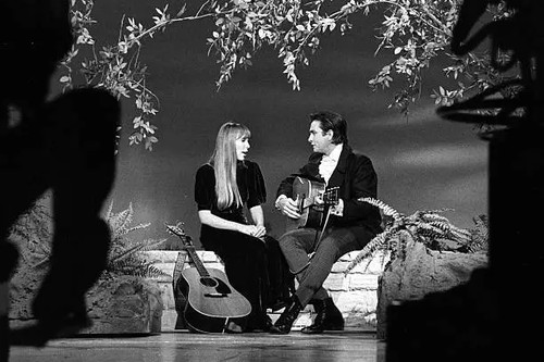 Johnny cash with joni - johnny,