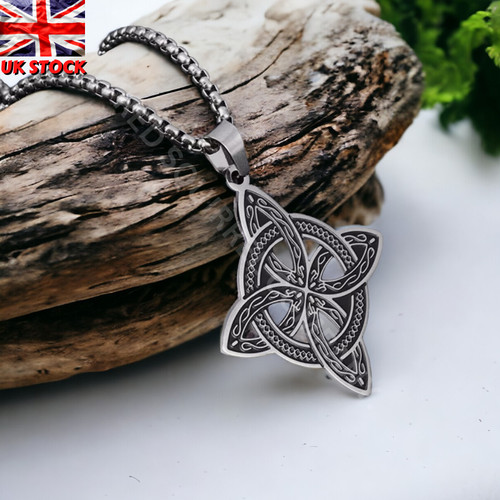 Stainless steel celtic knot - stainless,