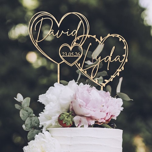 Personalised wedding day cake - wedding,