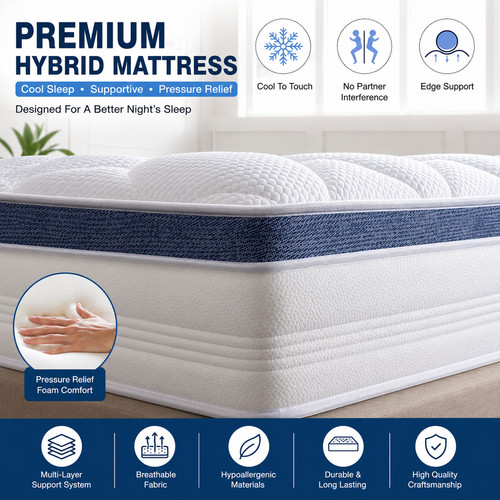 Hybrid memory foam pocket - hybrid,