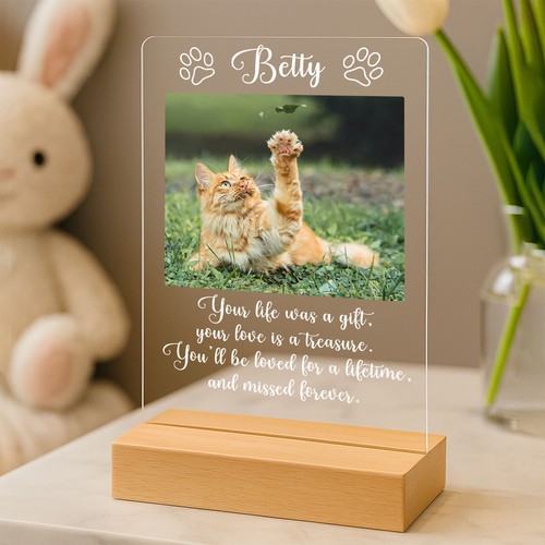 Personalized pet memorial - pet,