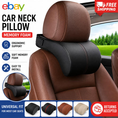 Car neck pillow headrest - car,