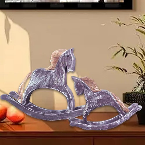 Wooden horse figurines - wooden,