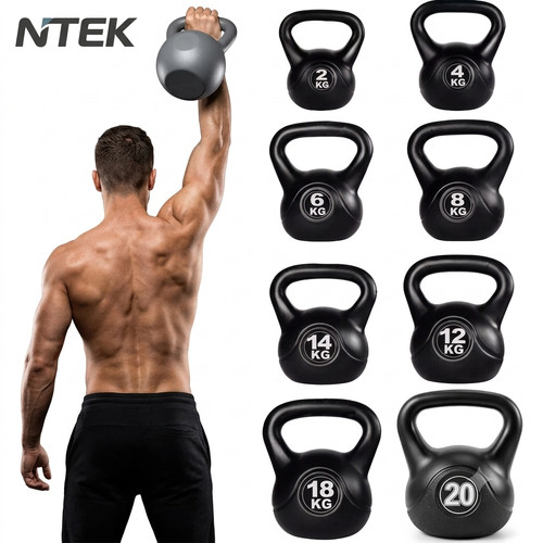 20kg vinyl kettlebell - 2-20kg,