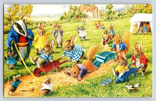 Vintage the wheelbarrow race - vintage,