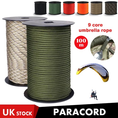 100m paracord 4mm - paracord, 9