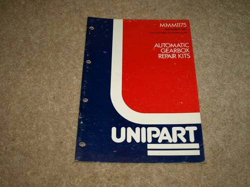 Unipart catalogue for - unipart,