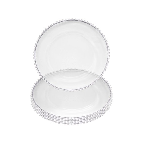 Decorative plate inch - inch, glass