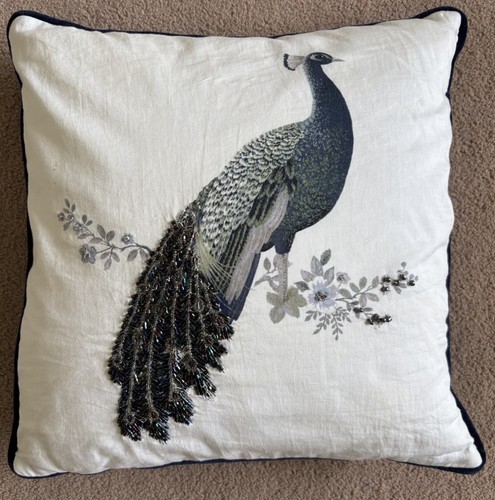 Laura ashley cushion peacock - laura,