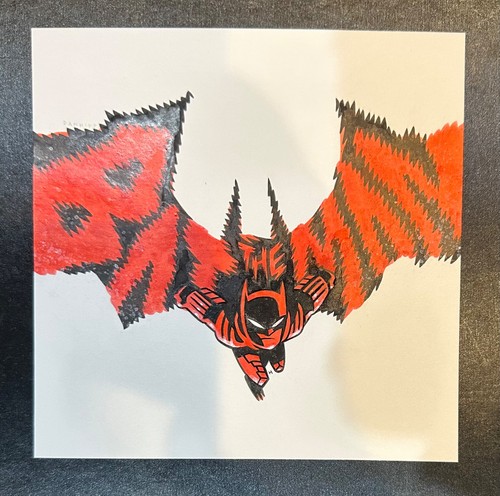 Original dan hipp batman - original,
