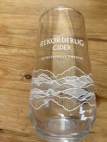 Rekorderlig pint glass - rekorderlig, brand