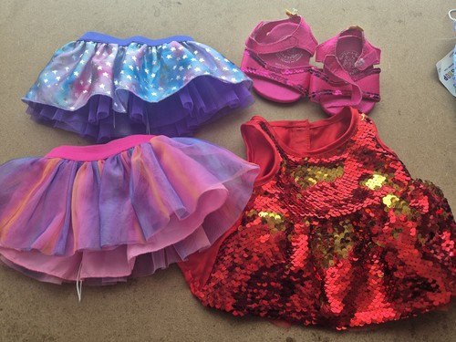 Build bear sequin dress and - build,