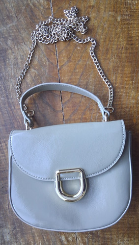Beige patent tote cross - beige,