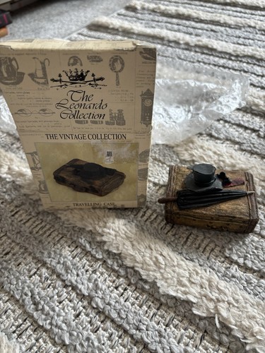 Vintage suitcase miniature - vintage,