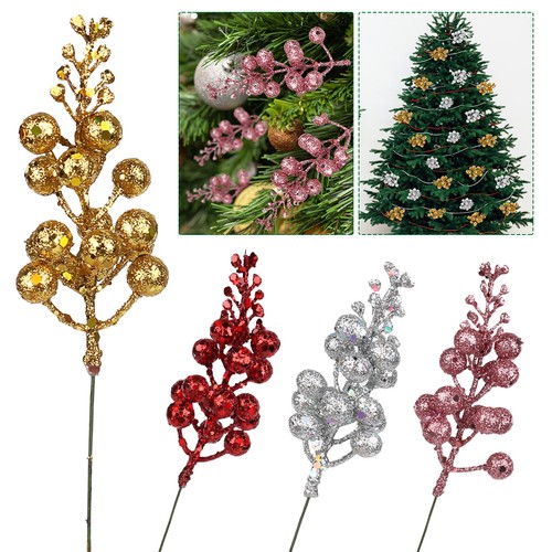 Artificial christmas berries - artificial,