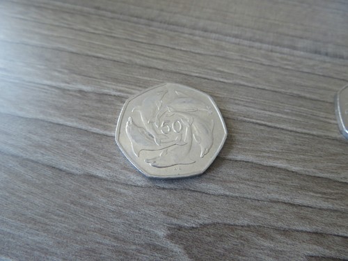 1997 gibraltar 50p ring - gibraltar,