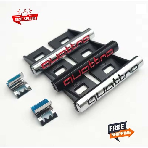 Abs chrome logo quattro - logo,