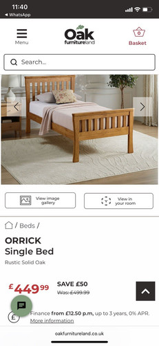 Oak furnitureland orrick - oak,