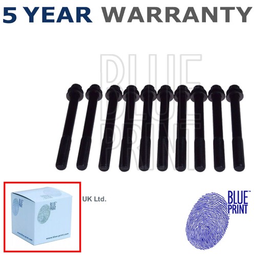 Cylinder head bolt set blue - head,