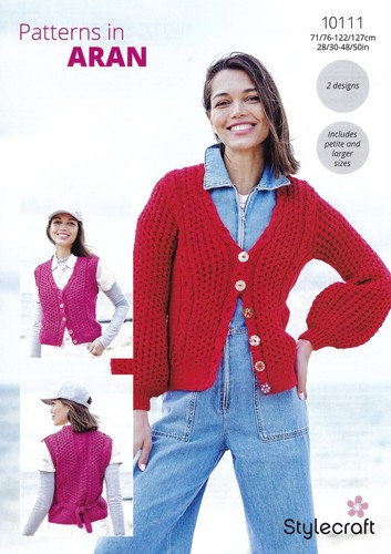 Stylecraft aran knitting - stylecraft,