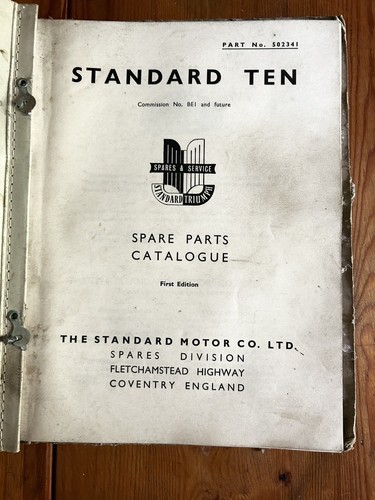 Standard ten saloon - ten,
