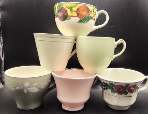 Mixed vintage china tea coffee - mixed,