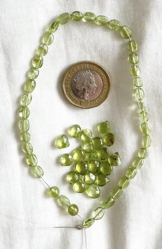 Peridot graduated irregular - peridot,