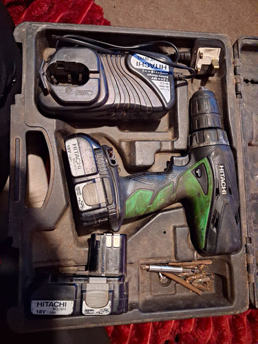 Hitachi 18v ion cordless - hitachi,
