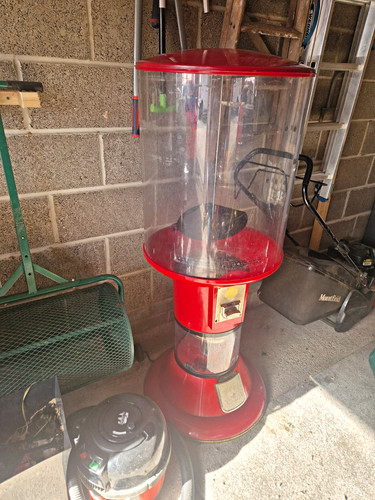 Red bulk ball - bulk, vending