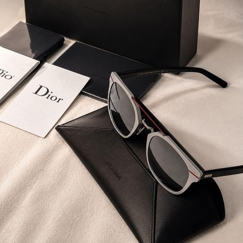 Dior homme aluminum sunglasses - aluminum,