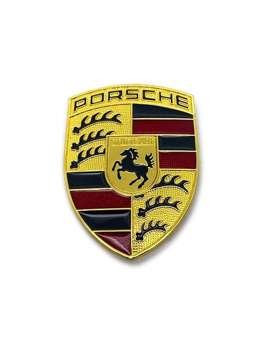 Porsche 911 hood - , badge