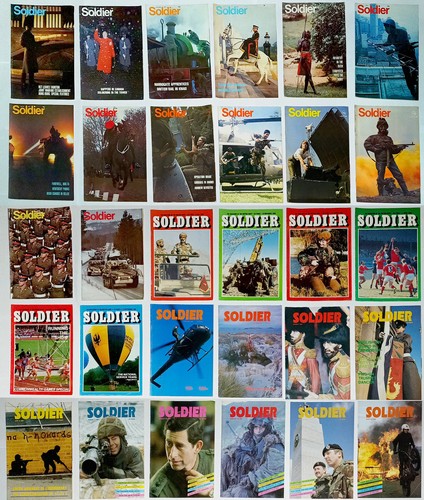Soldier magazines lot 1978 - magazines,