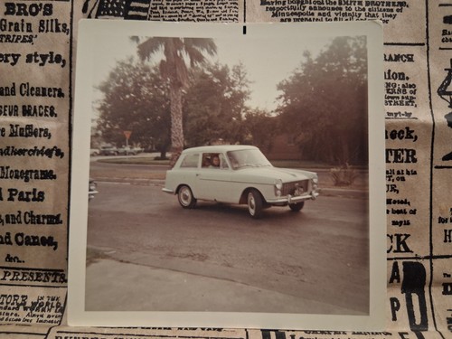 Vintage color photo austin a40 - vintage,
