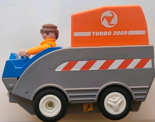 Playmobil truck road - playmobil, sweeper