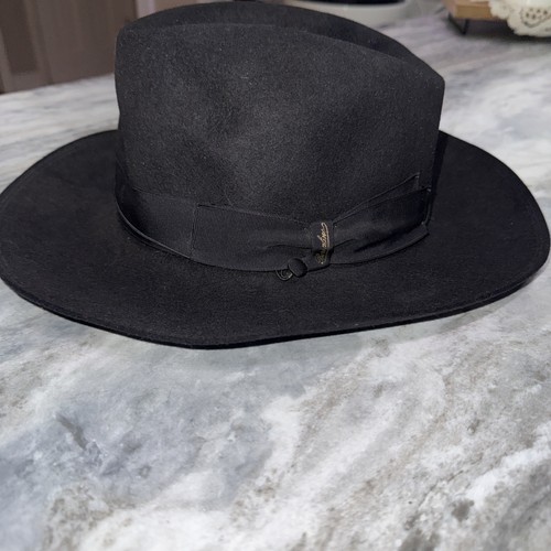 Borsalino black mens classic - borsalino,