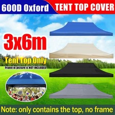 3x6m pop gazebo - up, cover