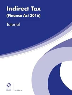 Indirect tax finance act - (finance,