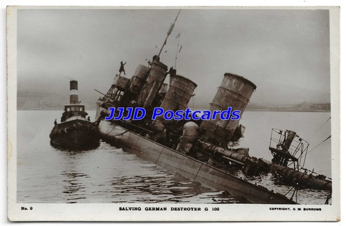 Ww1 scapa flow - no.9, scuttling